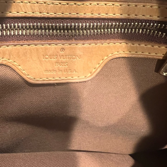 Authentic Louis Vuitton Cabas Piano GM Monogram Tote - Verified– Classic Brown - Picture 13 of 14